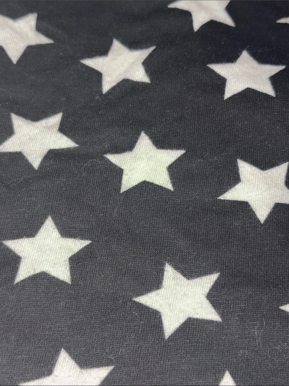 Place Black & White Star Print Dress